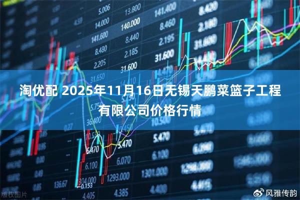 淘优配 2025年11月16日无锡天鹏菜篮子工程有限公司价格行情